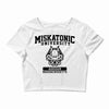 miskatonic university Crop Top