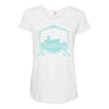 married men fishing club! Maternity Scoop Neck T-shirt
