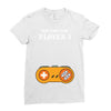 Waiting for Player 3 Gamer Ladies Fitted T-Shirt