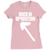 rock in opposition Ladies Fitted T-Shirt
