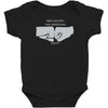 nbc psych fist bump Baby Bodysuit