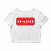 romance red Crop Top
