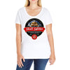 skull splitter beer label ideal birthday present or gift Ladies Curvy T-Shirt
