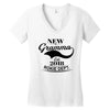 New Gramma 2018 Rokie Dept. Women's V-Neck T-Shirt