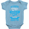 My Sister Is Totally My Most Favorite Girl Baby Onesie