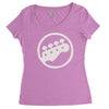 scott pilgrim vs the world bass guitar rockband vintage show movie tee Women's Triblend Scoop T-shirt