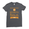 broomstick Ladies Fitted T-Shirt