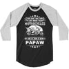 Motorcycles Papaw 3/4 Sleeve Shirt