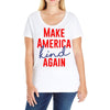 make america kind again Ladies Curvy T-Shirt