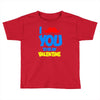 moustache you to be my valentine Toddler T-shirt
