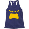 angry gorilla face Racerback Tank