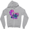 cheshire stitch Zipper Hoodie