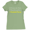 cooktail party Ladies Fitted T-Shirt