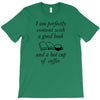 good book and coffee rectangle T-Shirt