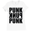 punk Ladies Fitted T-Shirt