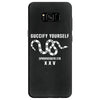 Guccify Yourself White Black White Samsung Galaxy S8
