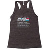 life lessons from g.i Racerback Tank