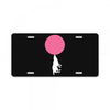 bubble moon License Plate