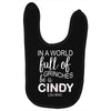 in a world full of grinches be a cindy lou who Baby Bibs