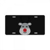 christmas reindeer rudolph License Plate