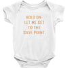 hold on let me get to the save point. Baby Bodysuit