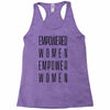 empowered women 3 Racerback Tank