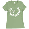 oi laurel punk rock Ladies Fitted T-Shirt