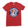 evanston hockey Ladies Fitted T-Shirt
