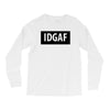 idgaf Dua Lipa Long Sleeve Shirts