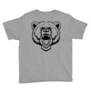 angry bear head Youth Tee