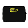 retro back to the future Laptop sleeve