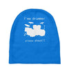 i'm a drummer please shout Baby Beanies