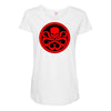 red art Maternity Scoop Neck T-shirt