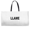 llame Weekender Totes