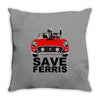 save ferrıs Throw Pillow