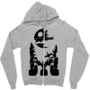 r2 d2 on endor Zipper Hoodie