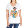 sloths Ladies Curvy T-Shirt