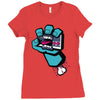main possede par nintendo Ladies Fitted T-Shirt