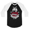 bad cat   gatos locos 3/4 Sleeve Shirt