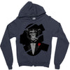Monkey Father Zipper Hoodie