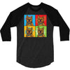 pop art 3/4 Sleeve Shirt