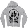 Sailor Life Is Adventure Dare It Zipper Hoodie