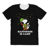 Happiness is Camp All Over Women's T-shirt