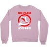 no flex zone arm gym workout Crewneck Sweatshirt
