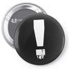exclamation box Pin-back button