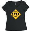 turtle xing Women's Triblend Scoop T-shirt