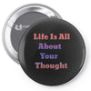 life is all Pin-back button