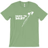 born to dart pfeil arrow bullseye triple double 180 club profi T-Shirt