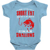 short and fat Baby Bodysuit