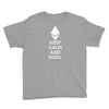 Keep Calm And Hodl Ethereum Youth Tee